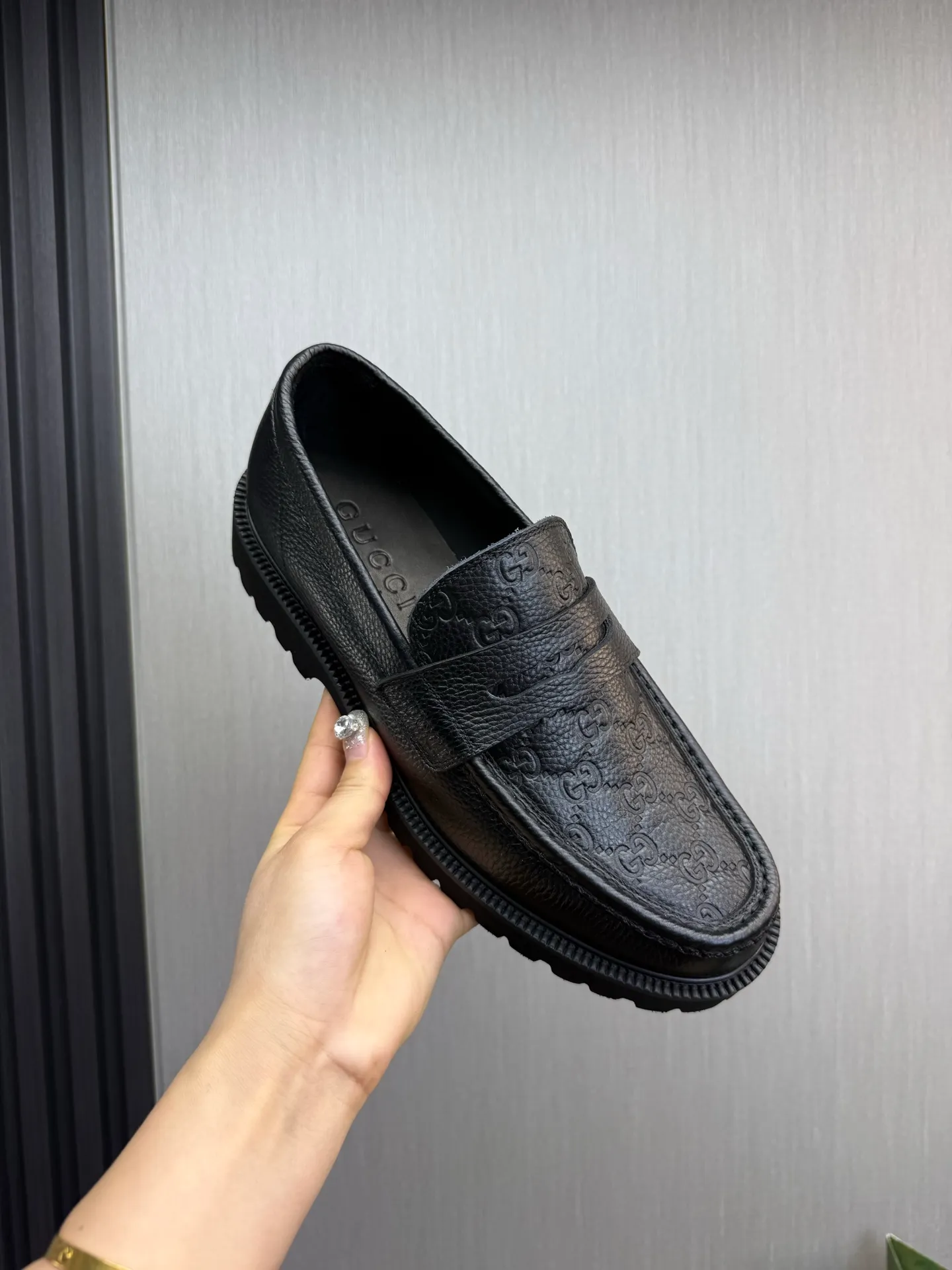 Factory price 580💰 GUCCI. Gucci men's business casual leather shoes, luxurious and noble👞All imported original brand leather materials, just to create a more comfortable wearing experience, upper: original cowhide. Frosted cowhide➕Imported full cowhide, original outsole✔️16-45 (45 non-refundable)